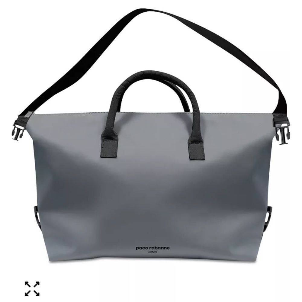 Paco Rabanne Travel Weekend Bag - Large, Black NWOT